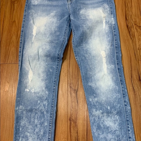 7 For All Mankind Josefina Skinny Boyfriend Jeans - Picture 9 of 14
